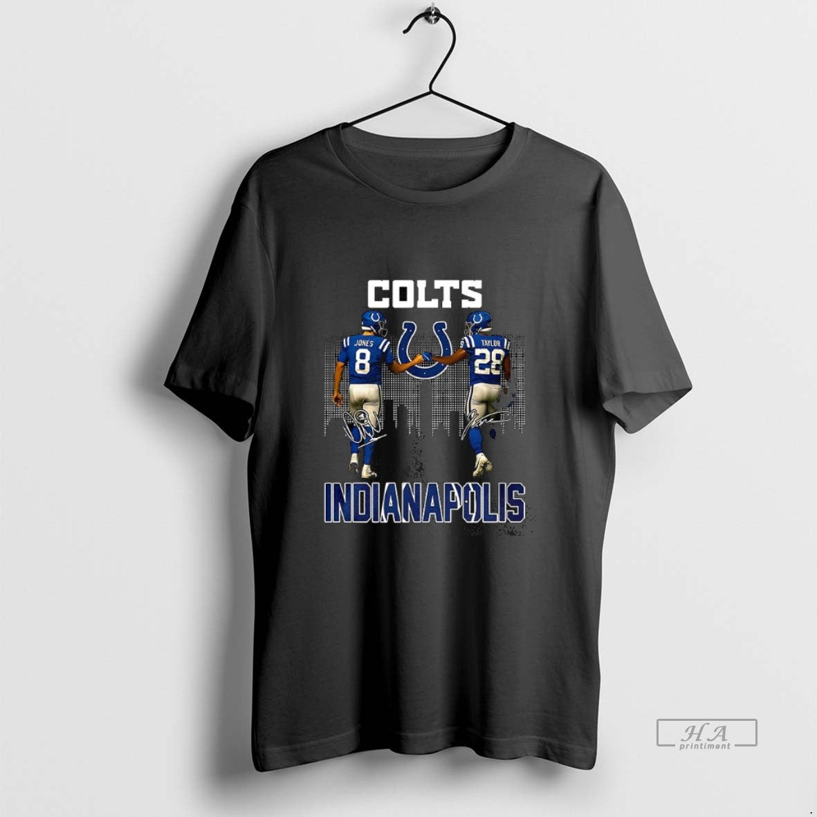 Official Indianapolis Colts Daniel Jones And Jonathan Taylor Signature - clothing by TeeHivey.com