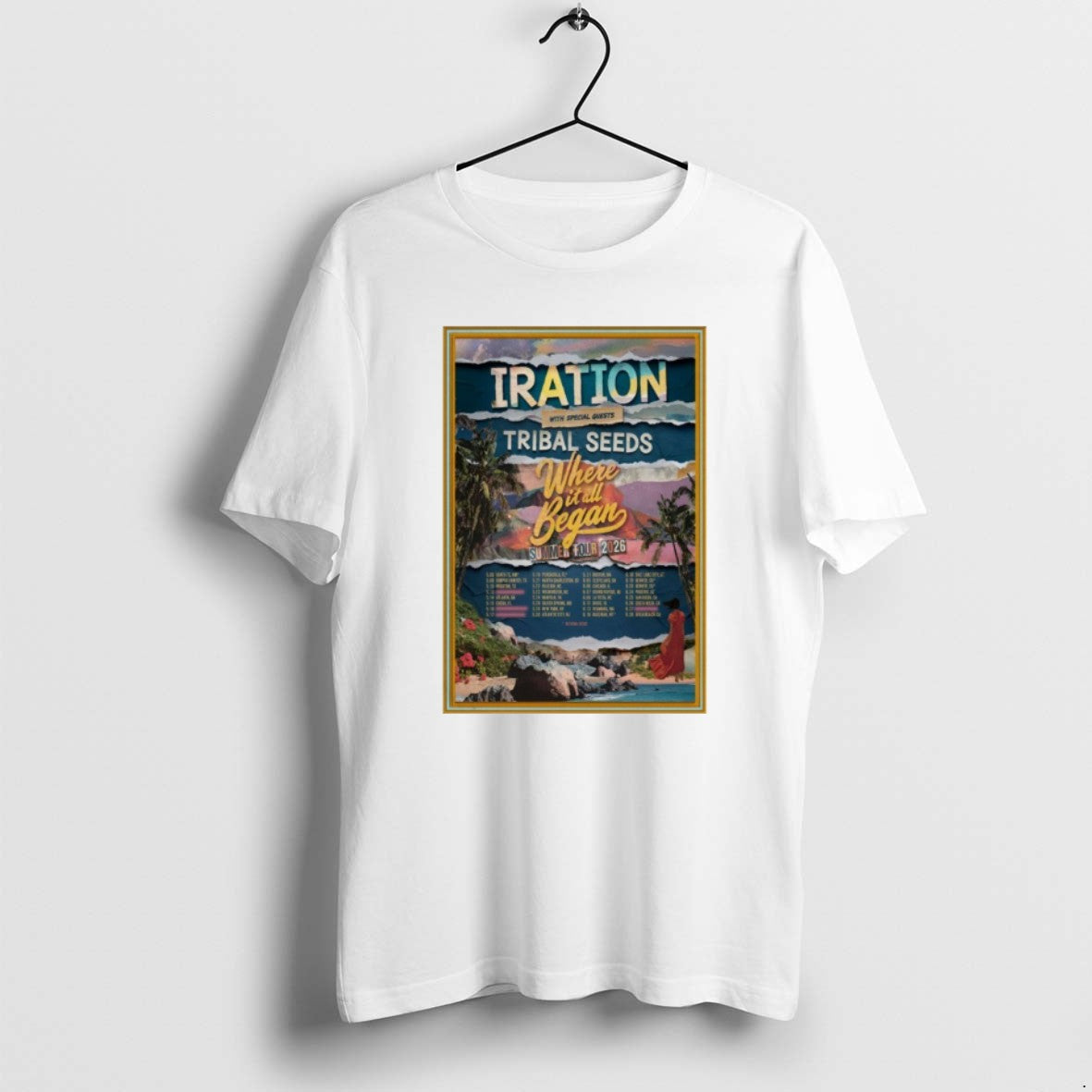 Official Iration With Special Guests Tribal Seeds Where It All Began Summer Tour 2026 - clothing by TeeHivey.com