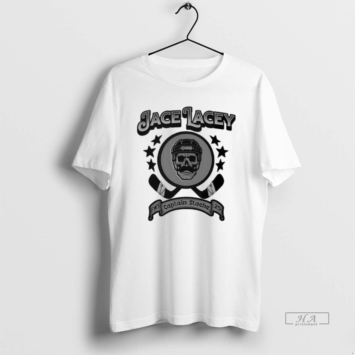 Official Jace Lacey Hockey Player Buckets Off Captain Stache 2025 - clothing by TeeHivey.com