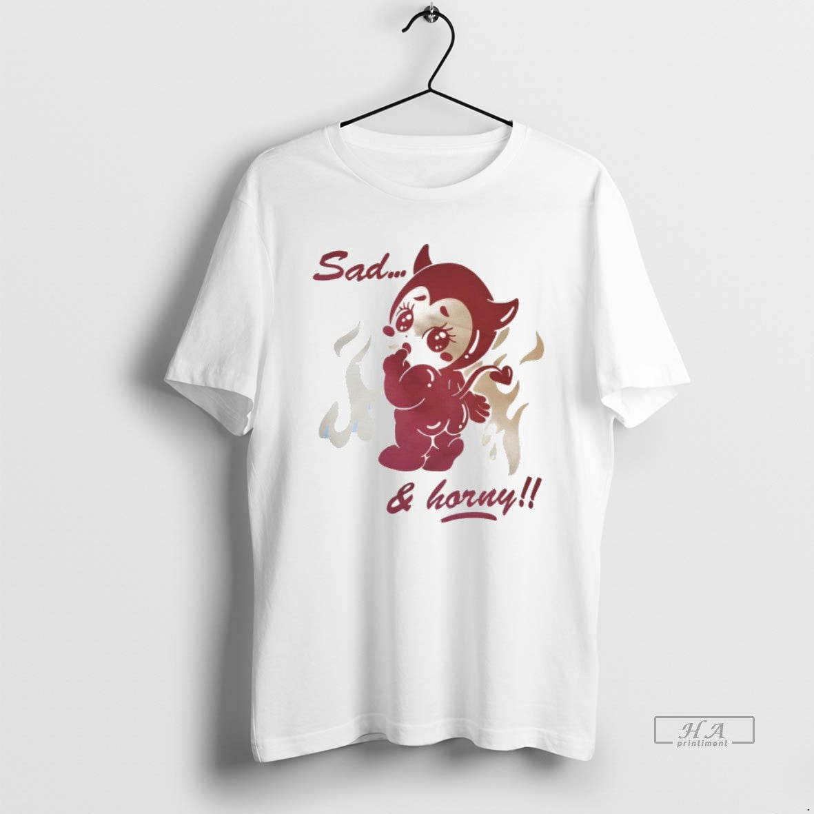 Official Kewpie Baby Devil Cupid Love Sad And Horny Valentines Day - clothing by TeeHivey.com