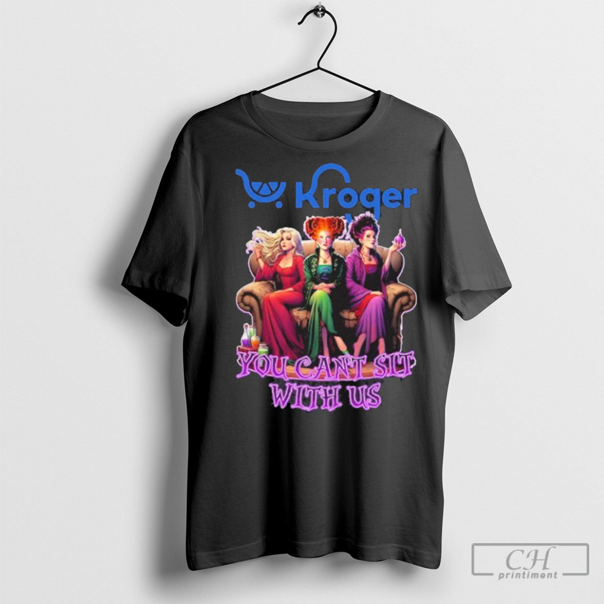 Official Kroger Hocus Pocus You Cant Sit With Us Halloween Shirt Sweater