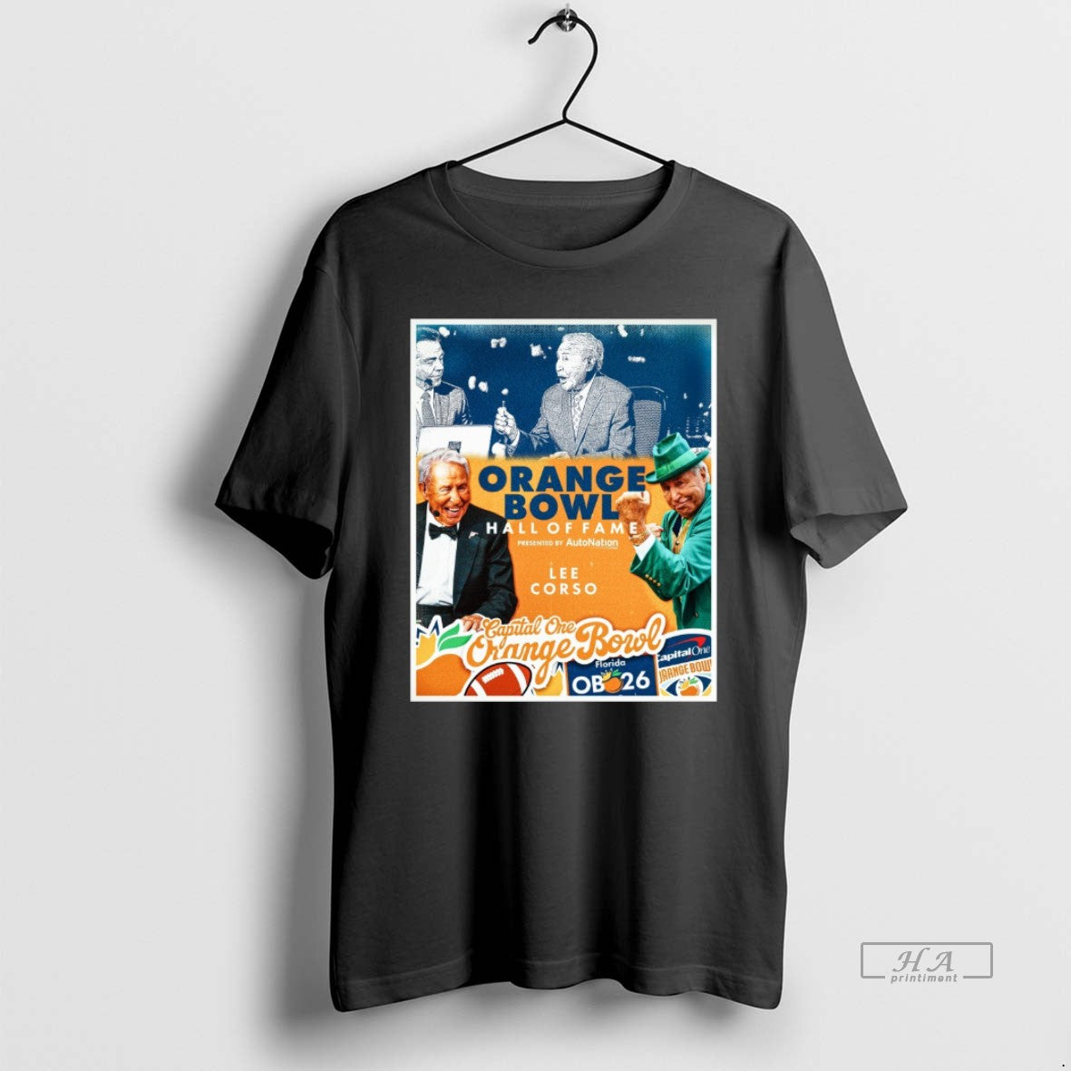Official Legendary Lee Corso 2025 Capital One Orange Bowl Hall Of Fame - clothing by TeeHivey.com