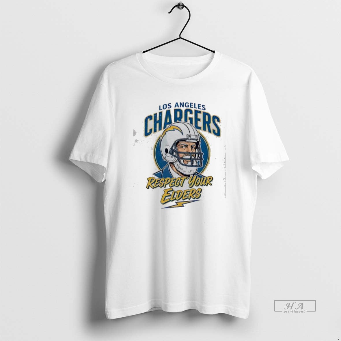Official Los Angeles Chargers Respect Your Elders - clothing by TeeHivey.com