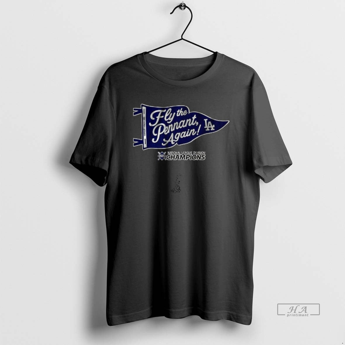 Official Los Angeles Dodgers Fly The Pennant Again National League Division Champions 2025 - clothing by TeeHivey.com
