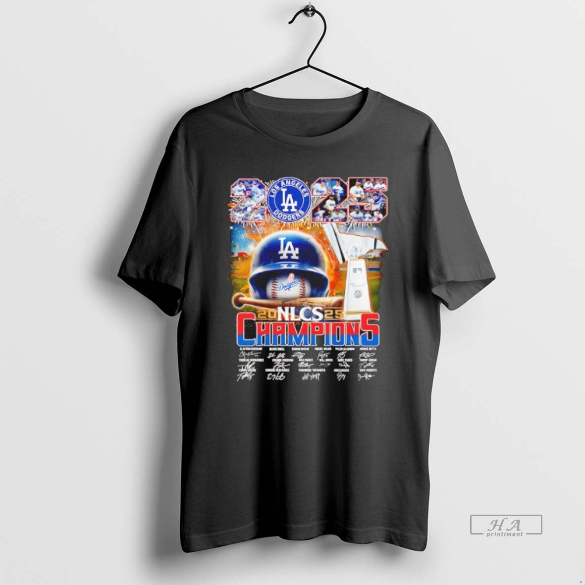 Official Los Angeles Dodgers Nlcs 2025 Signatures - clothing by TeeHivey.com