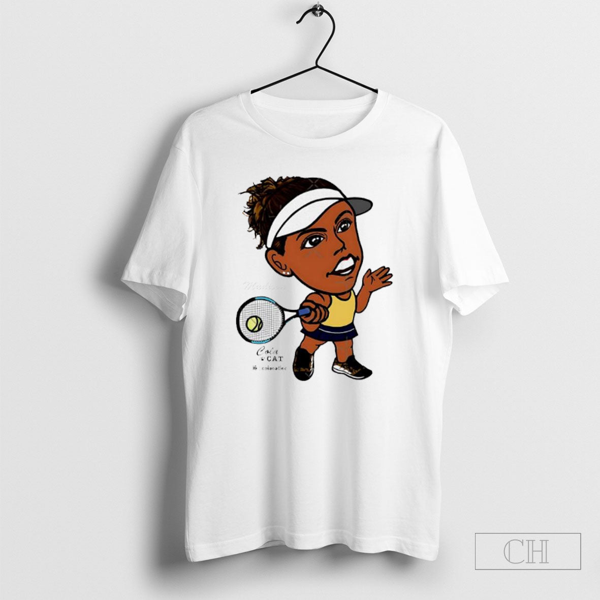 Official Madison Keys Tennis Player Big Head Graphic Sweater