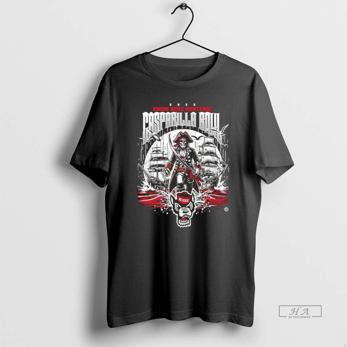 Official Nc State Wolfpack 2025 Gasparilla Bowl Union Home Mortgage Chriast - clothing by TeeHivey.com