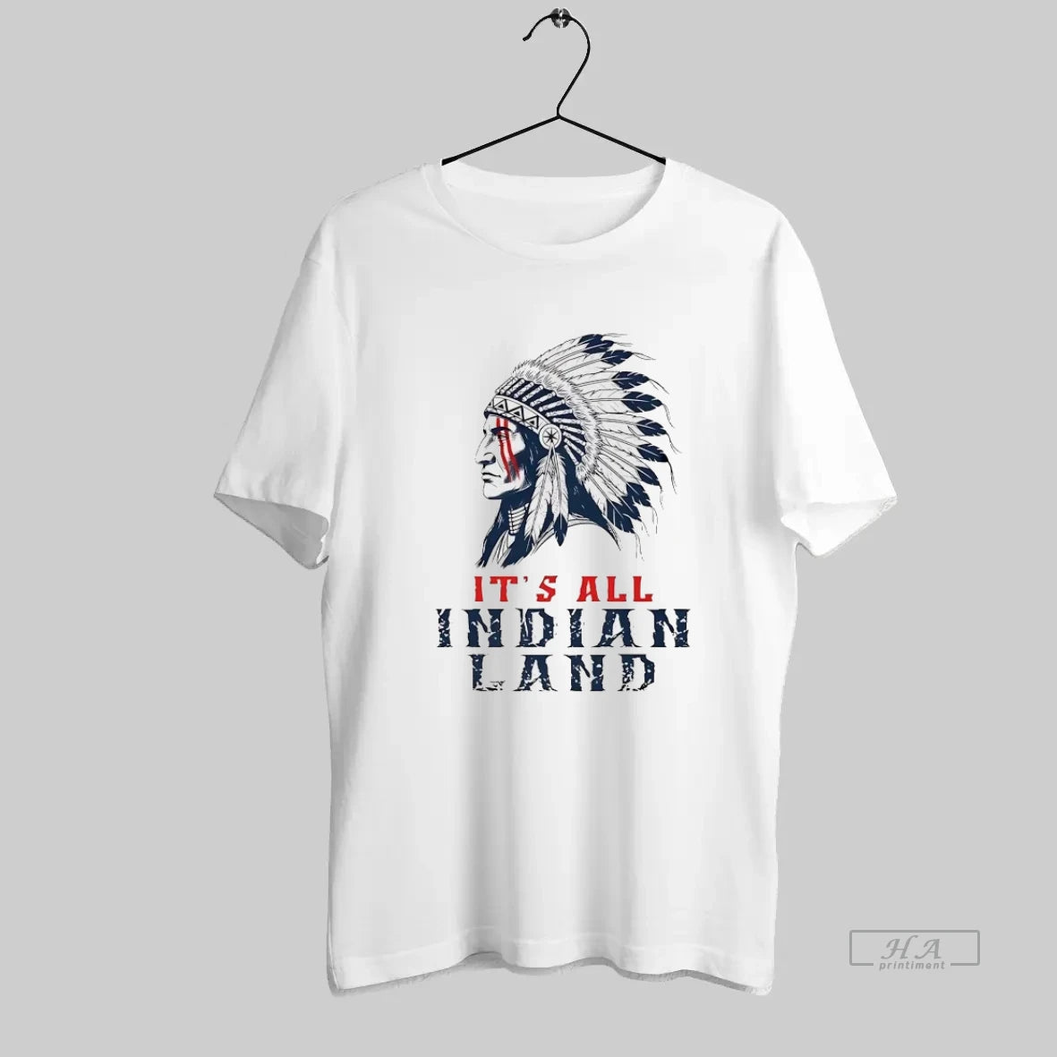 Official Native American Chief Its All Indian Land - clothing by TeeHivey.com