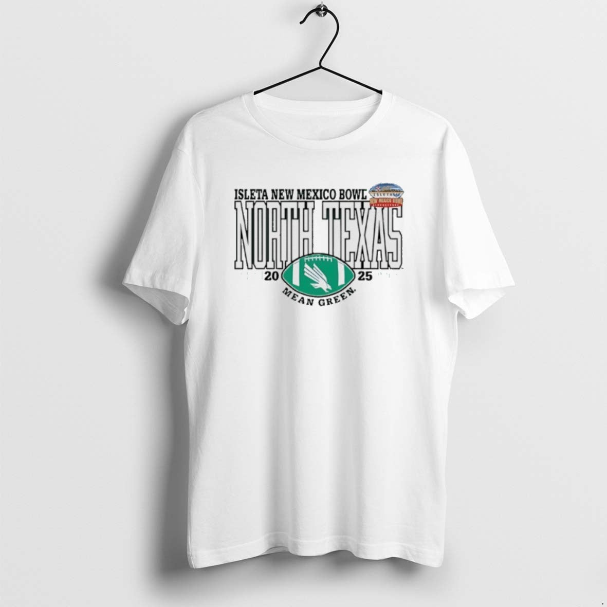 Official North Texas Mean Green 2025 New Mexico Bowl Football - clothing by TeeHivey.com