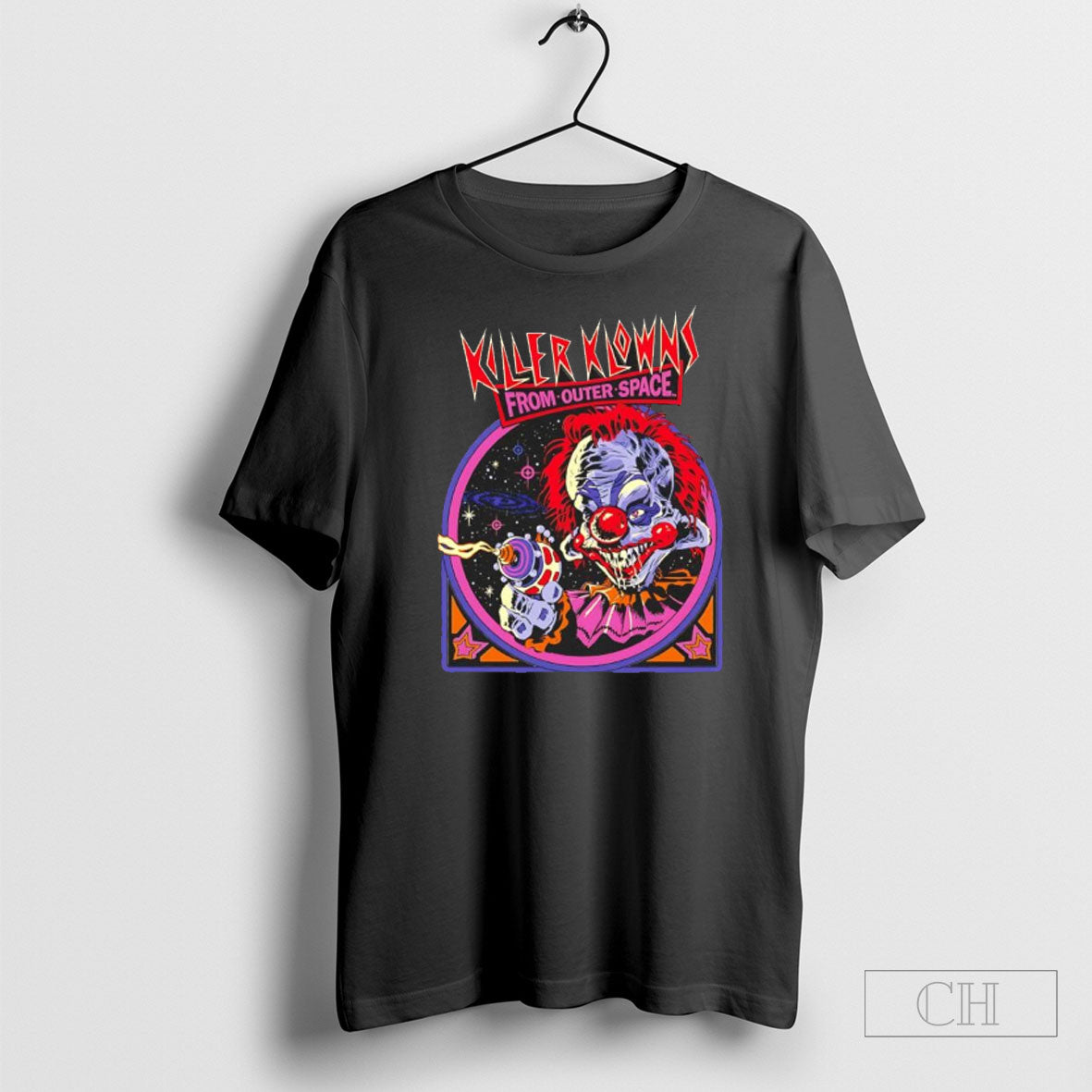Official North West Killer From Outer Space Scary Clown Horror Sweater