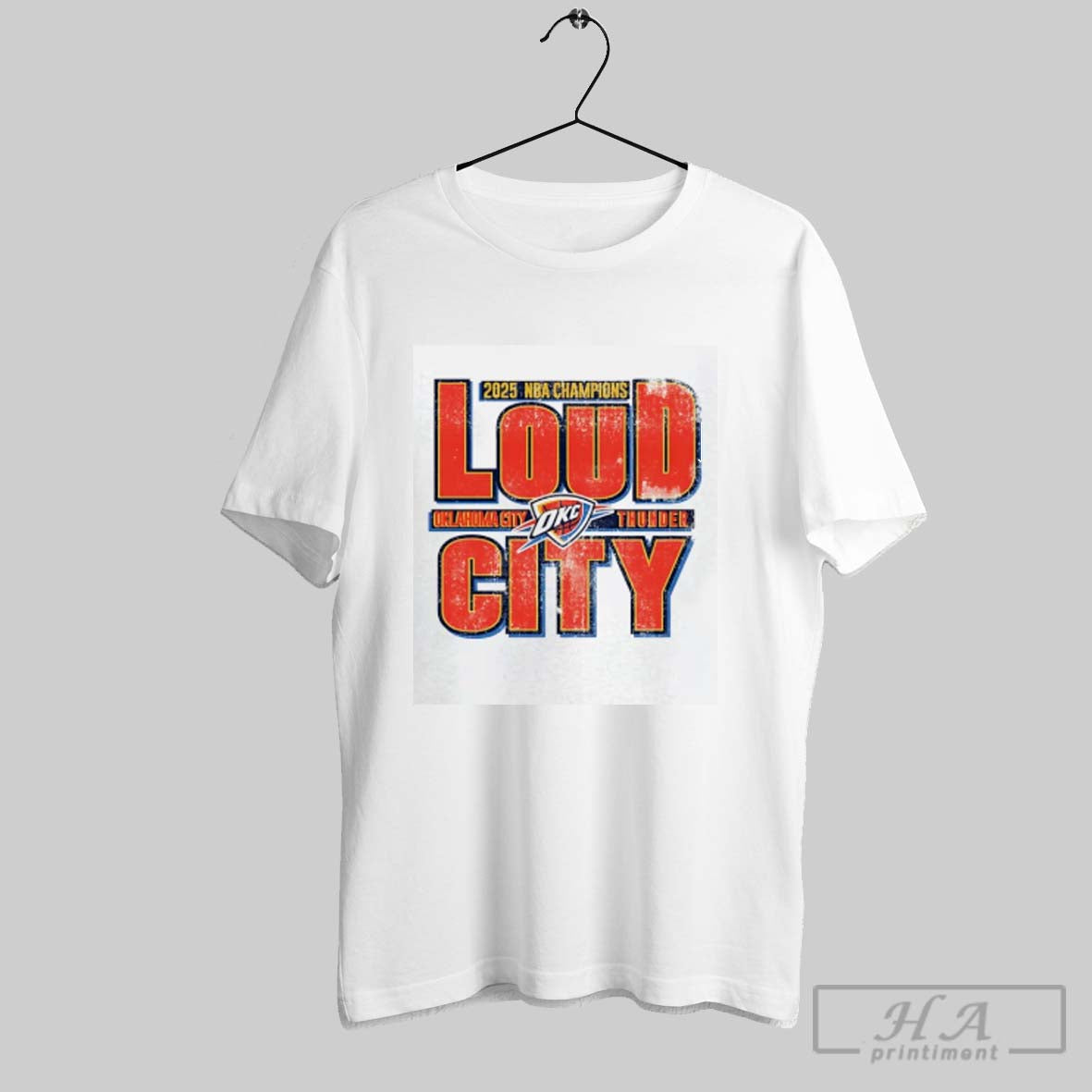 Official Oklahoma City Thunder 2025 Nba Champions Loud City - clothing by TeeHivey.com