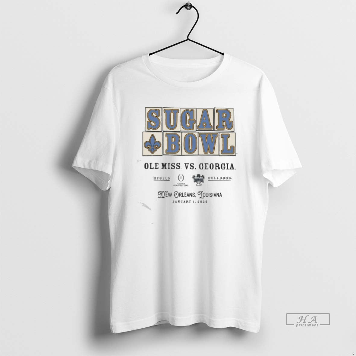 Official Ole Miss Vs Georgia 2026 Allstate Sugar Bowl - clothing by TeeHivey.com