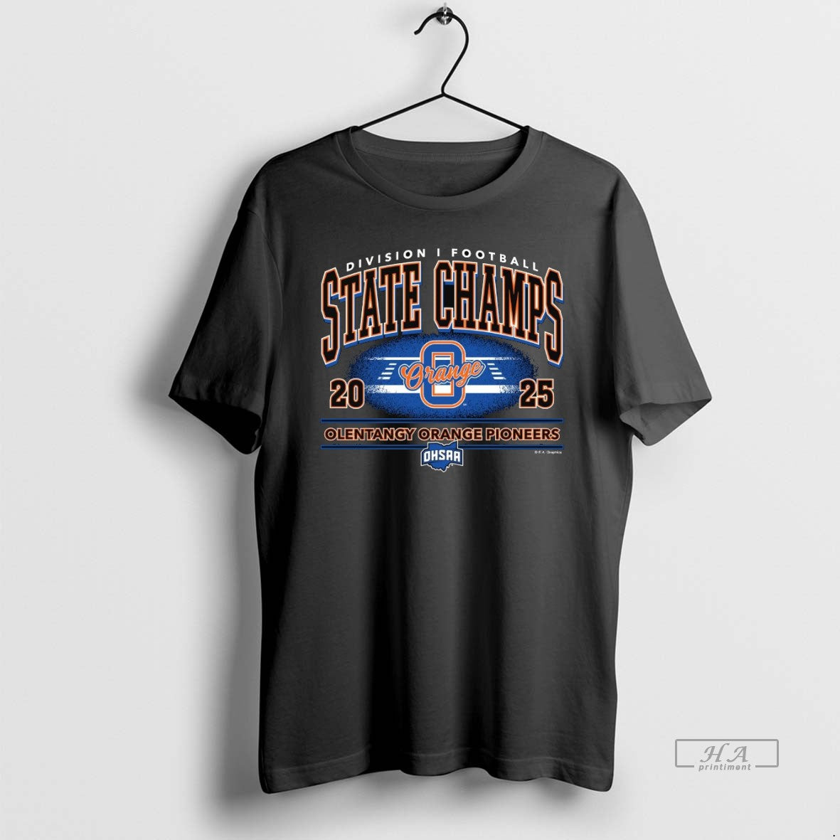 Official Olentangy Orange Pioneers 2025 Football D1 State Champions - clothing by TeeHivey.com