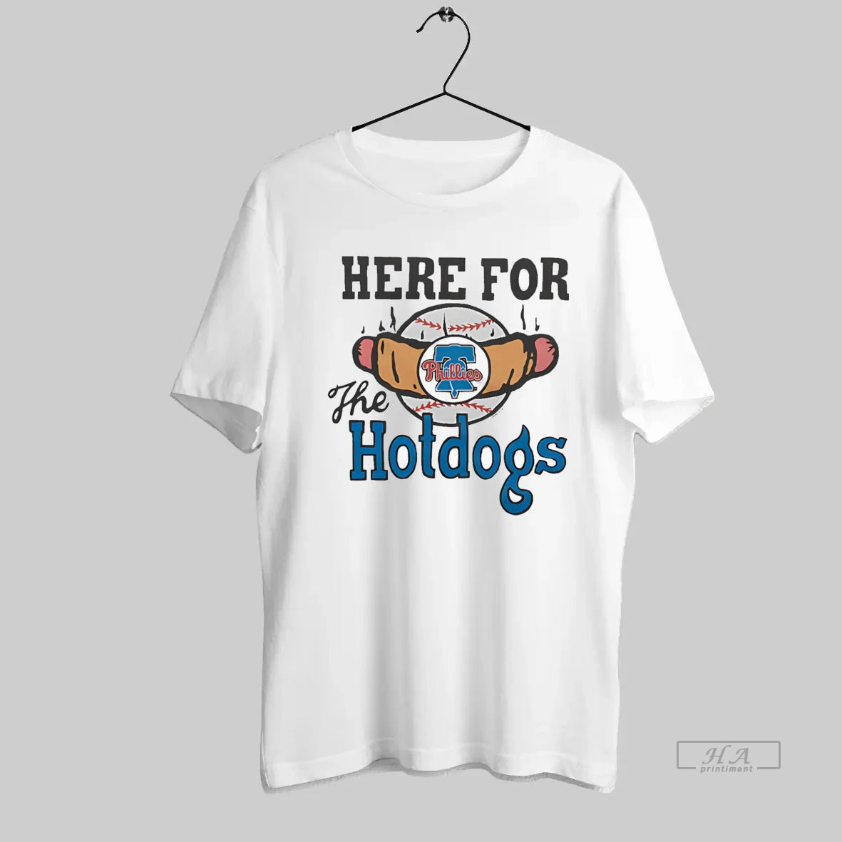 Official Philadelphia Phillies Here For The Hotdogs - clothing by TeeHivey.com