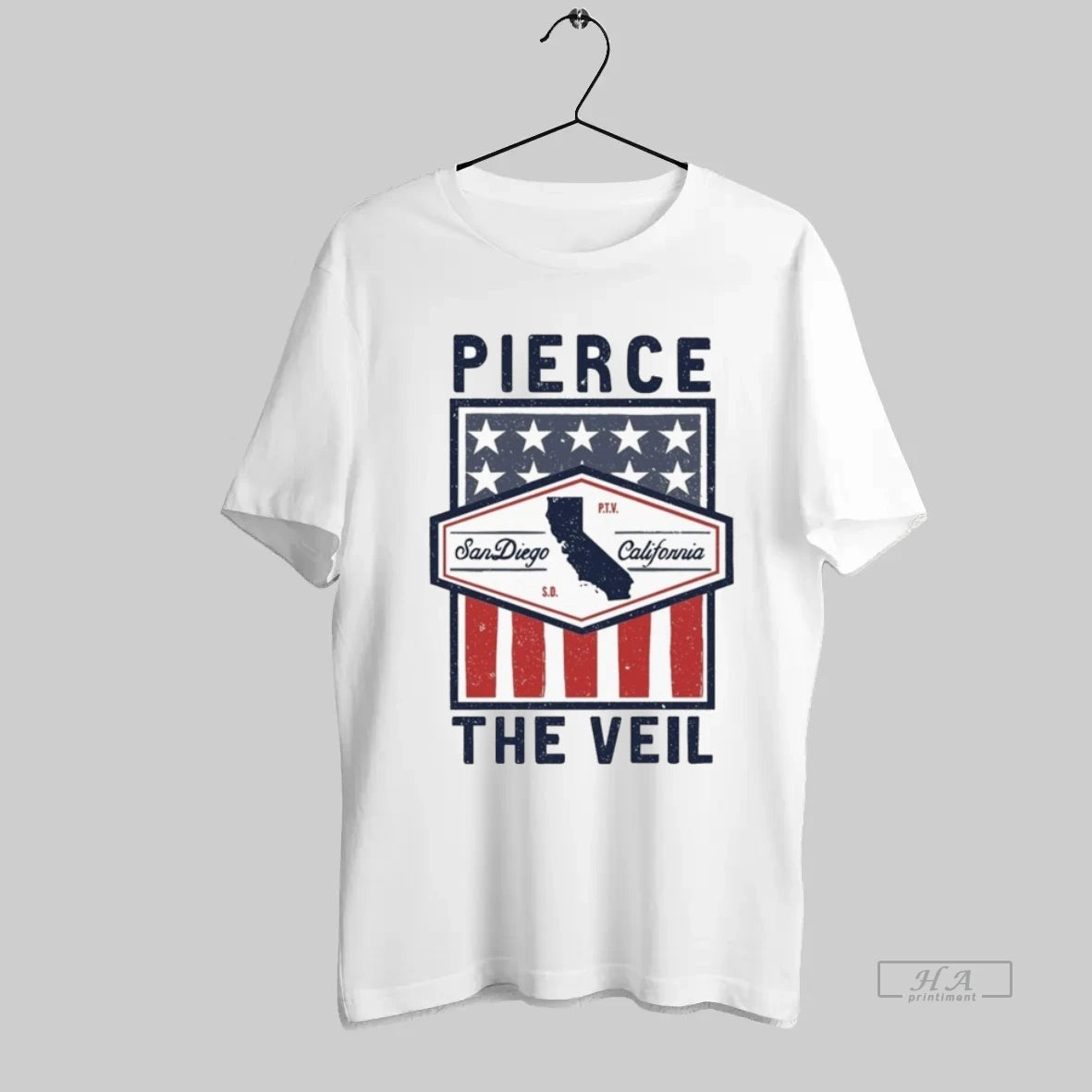Official Pierce The Veil San Diego California U S Flag - clothing by TeeHivey.com