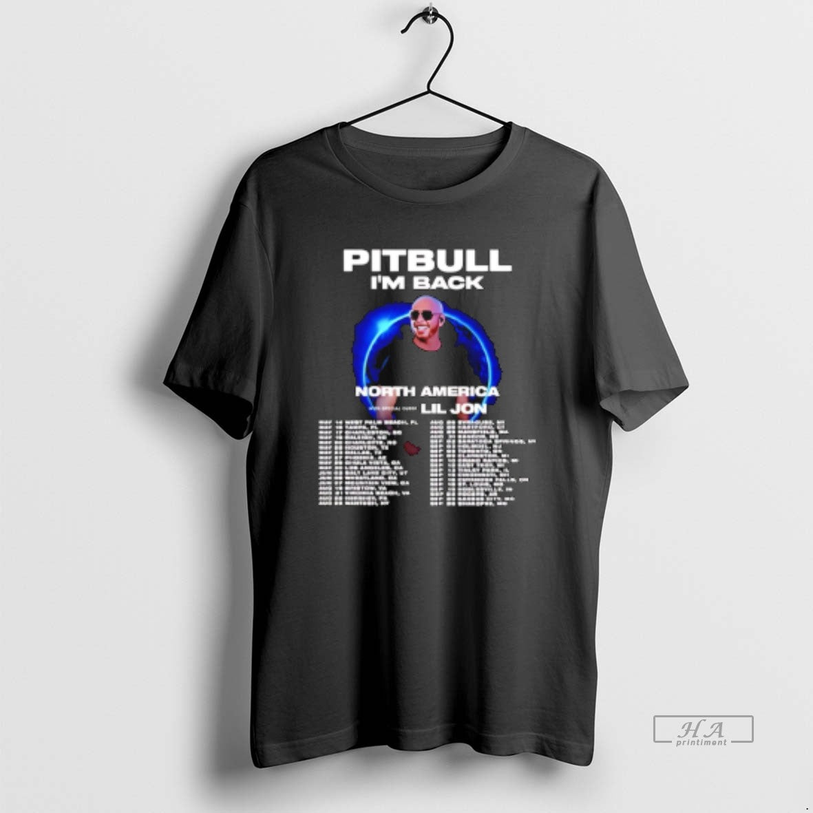 Official Pitbull Im Back North America Tour 2026 - clothing by TeeHivey.com