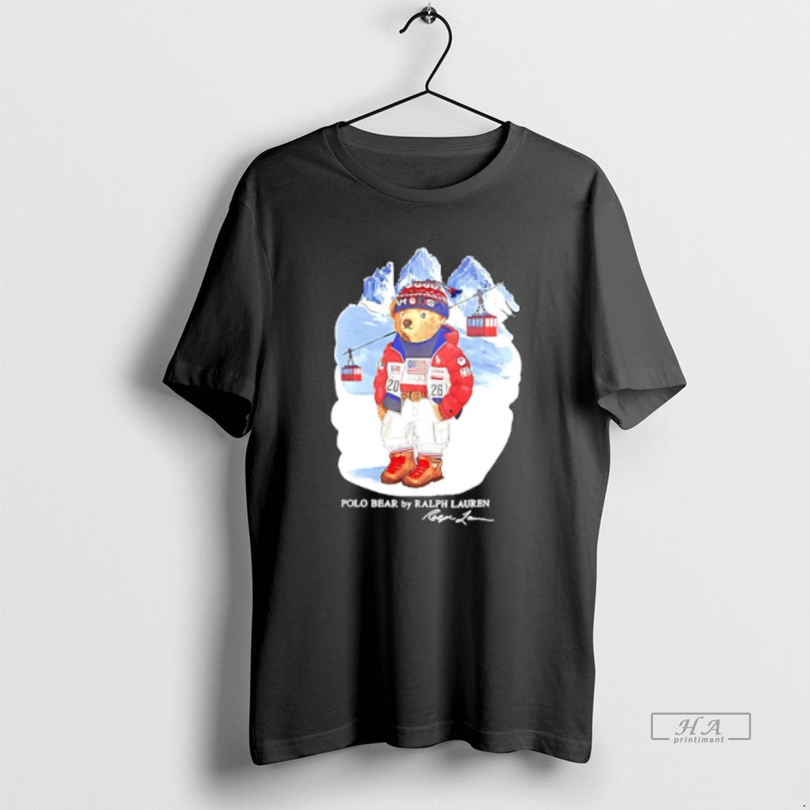 Official Polo Ralph Lauren Team Usa Polo Bear - clothing by TeeHivey.com