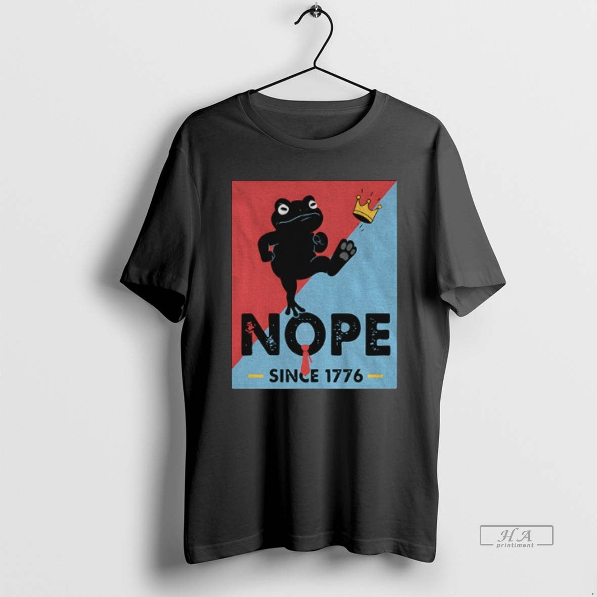 Official Portland Frog Nope Since 1776 No Kings In America 4th July Political - clothing by TeeHivey.com