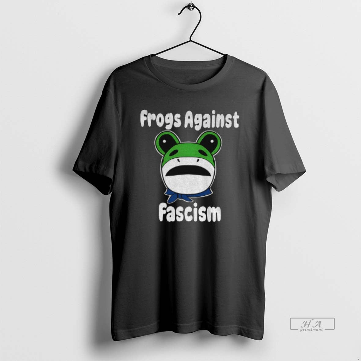 Official Portland Frog Frogs Against Fascism - clothing by TeeHivey.com