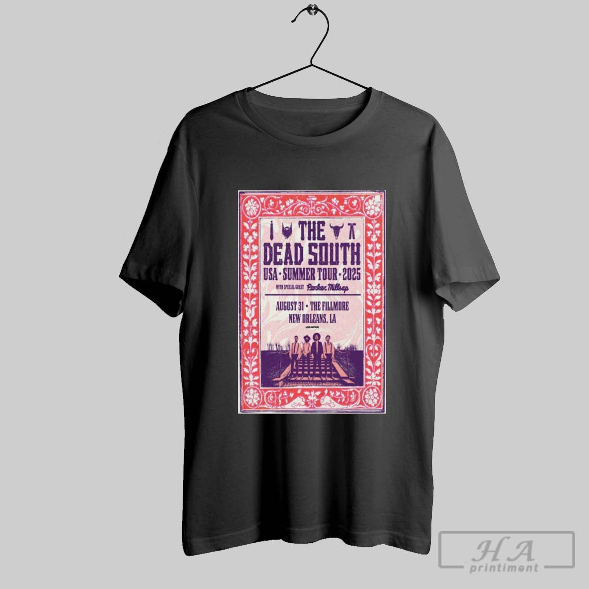 Official Poster The Dead South Event Usa Summer Tour 31 August 2025 The Fillmore New