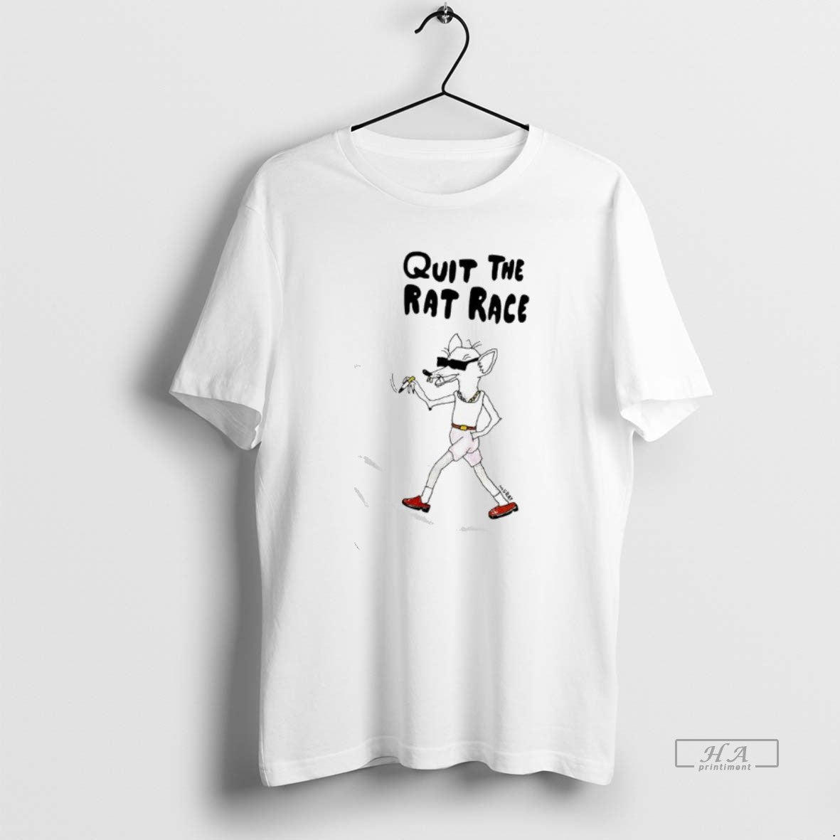 Official Quit The Rat Race Graphic - clothing by TeeHivey.com