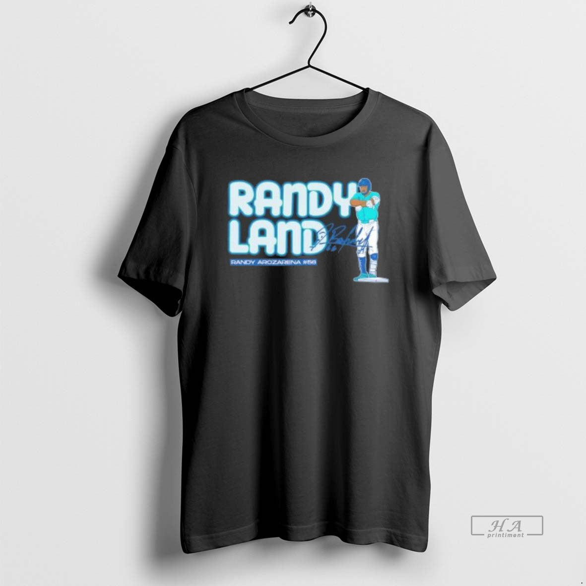 Official Randy Land Randy Arozarena Seattle Mariners Mlb 2025 Baseball Signature - clothing by TeeHivey.com