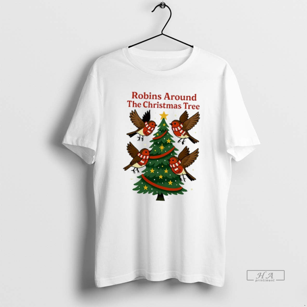 Official Robins Around The Christmas Tree Cheltenham Town - clothing by TeeHivey.com