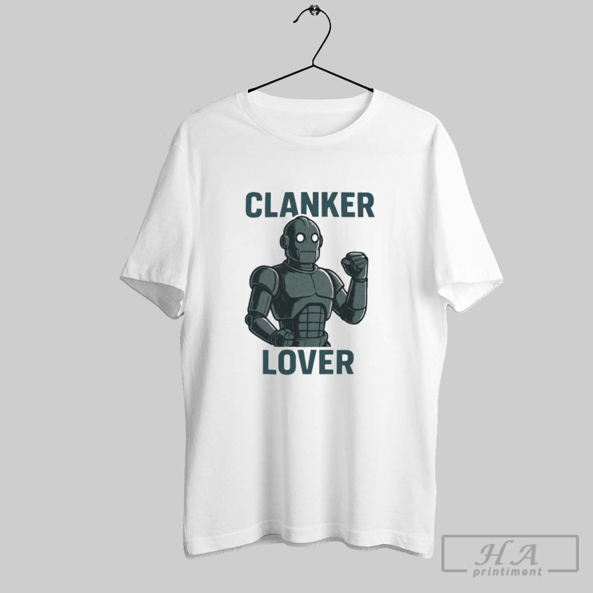 Official Robot Clanker Lover Meme Ringer - clothing by TeeHivey.com