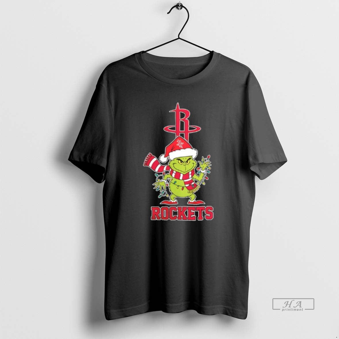 Official Santa Grinch Lights Houston Rockets Nba Christmas 2025 - clothing by TeeHivey.com