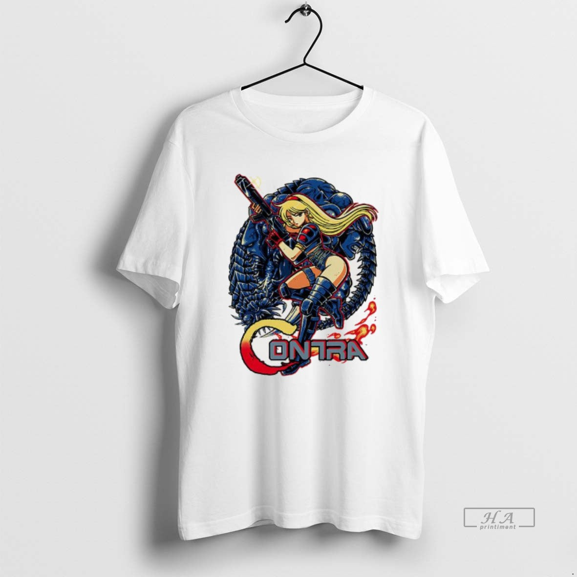 Official Sheena Etranz Contra Hard Corps Video Game Character - clothing by TeeHivey.com