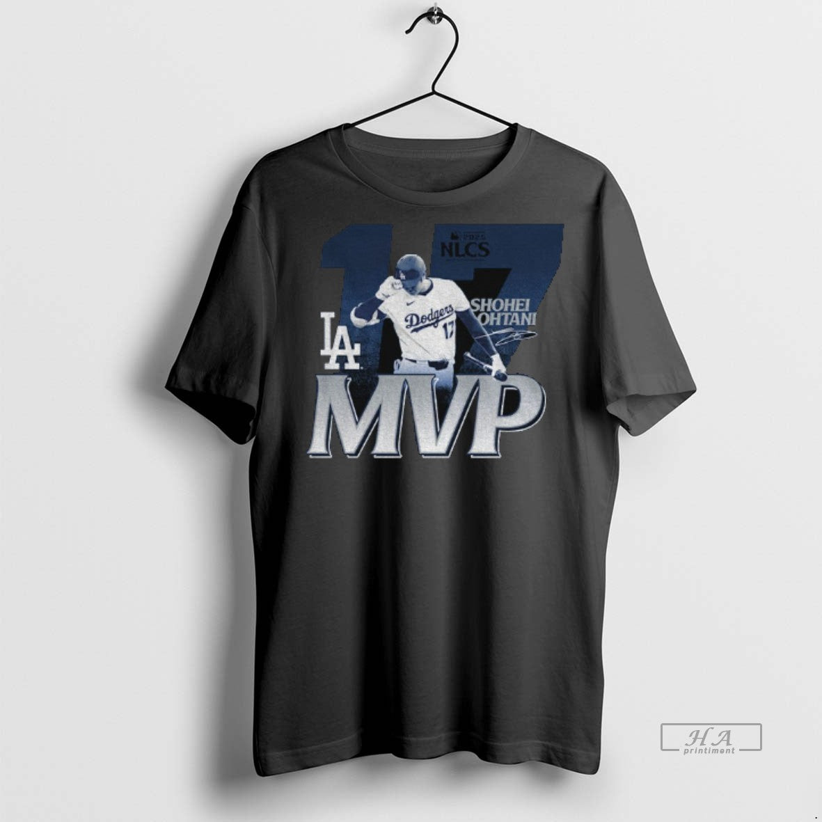 Official Shohei Ohtani Royal Los Angeles Dodgers 2025 National League Championship Series Mvp Signature