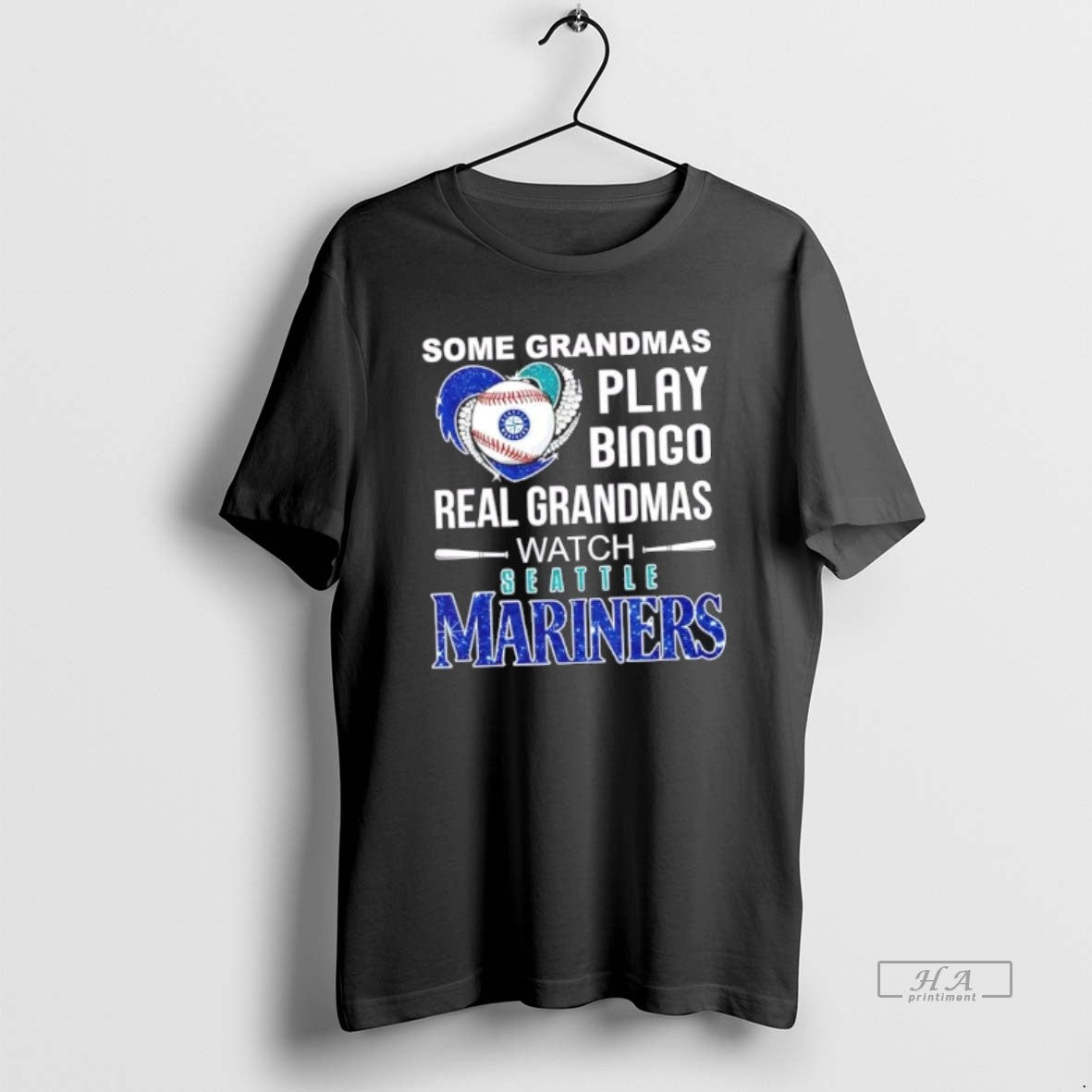 Official Some Grandmas Play Bingo Real Grandmas Watch Seattle Mariners Baseball - clothing by TeeHivey.com