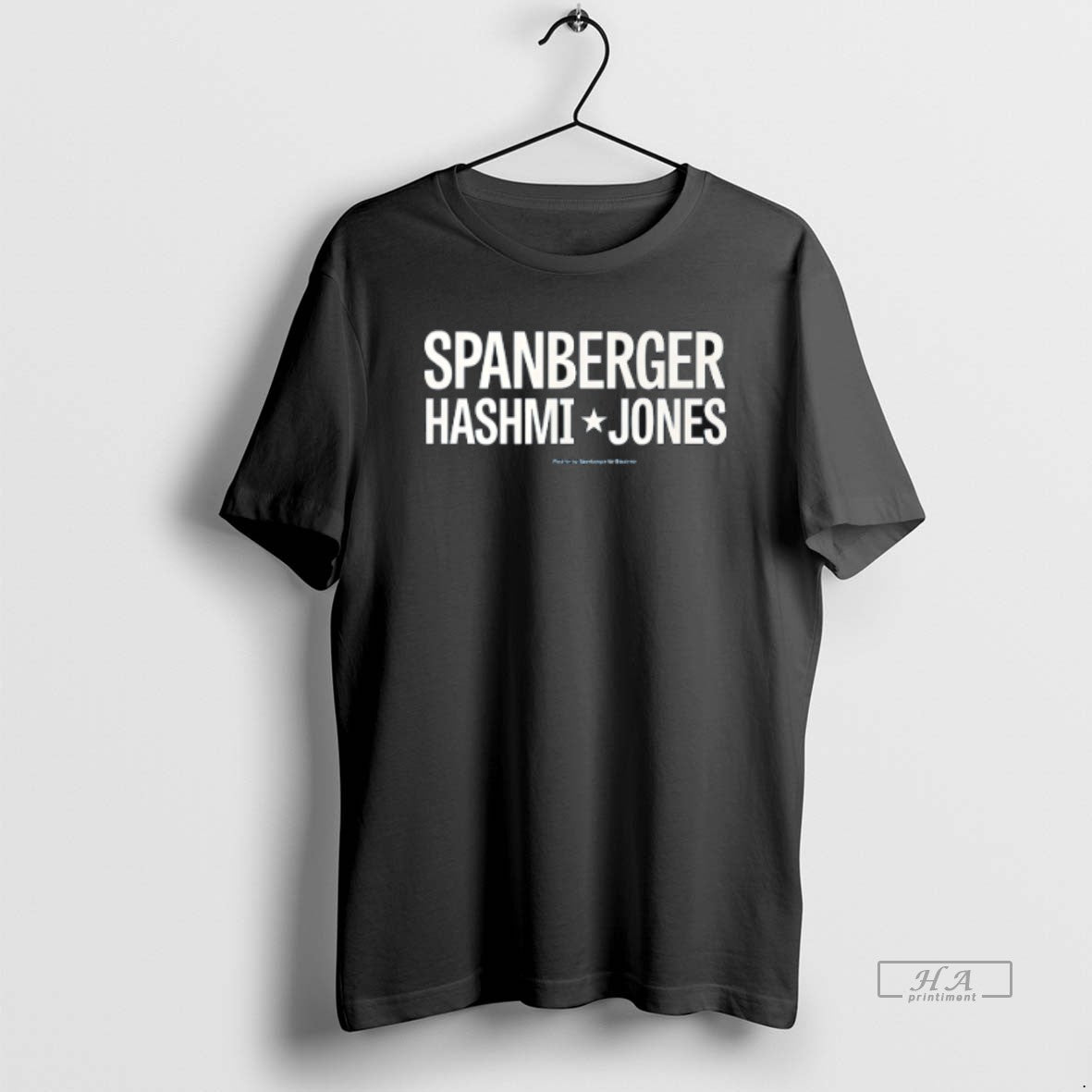 Official Spanberger Hashmi Jay Jones Logo - clothing by TeeHivey.com