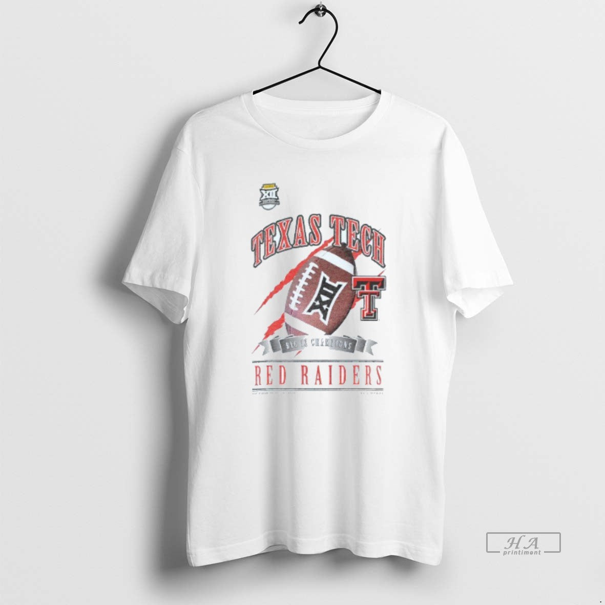 Official Texas Tech Red Raiders Football Big 12 Football Champions Mens White - clothing by TeeHivey.com