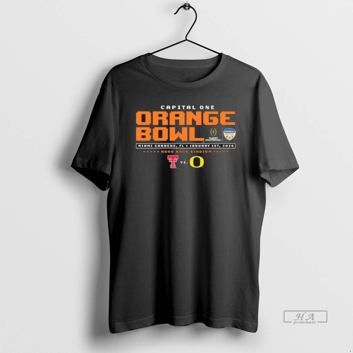 Official Texas Tech Vs Oregon 2025 Orange Bowl - clothing by TeeHivey.com