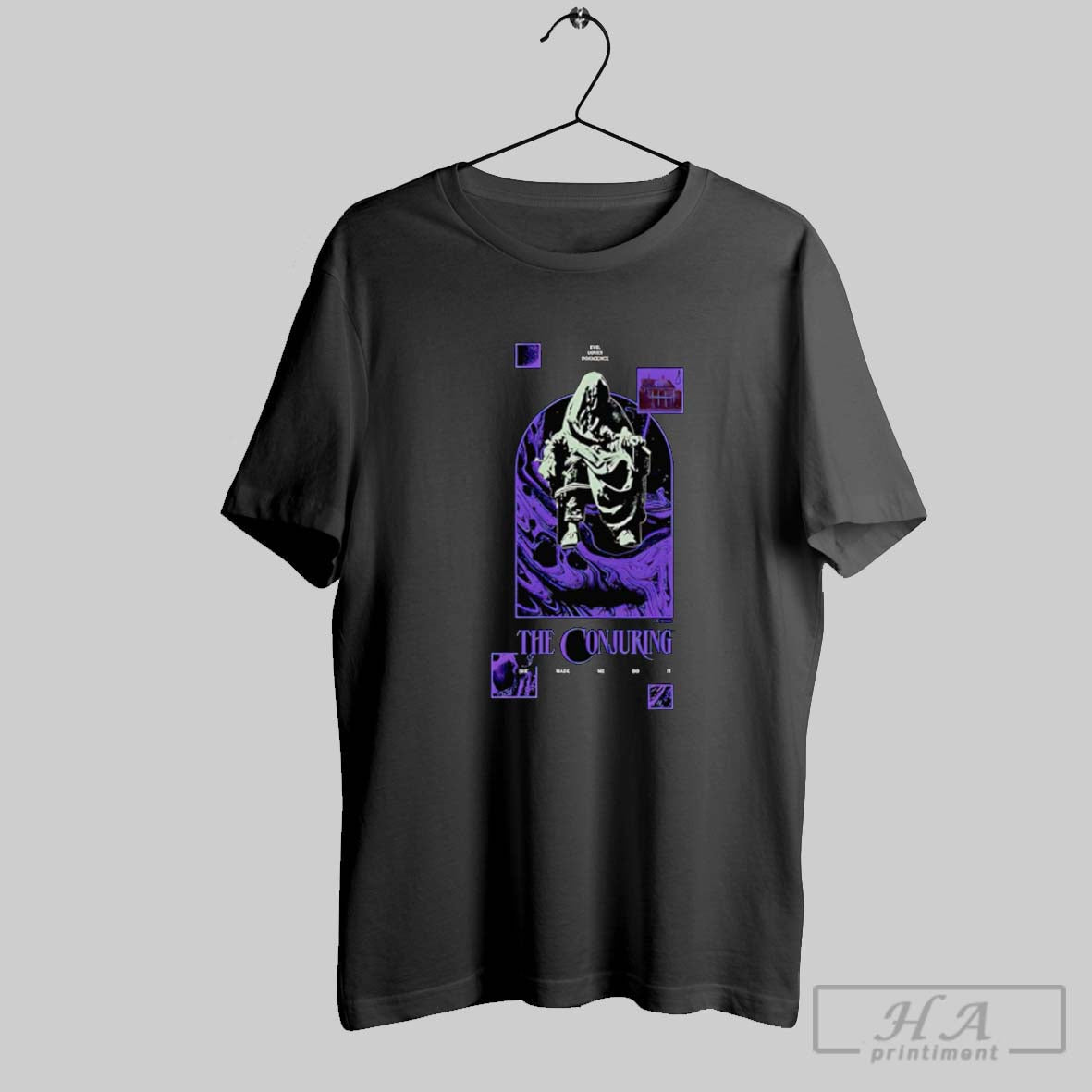 Official The Conjuring Last Rites Evil Loves Innocence Poster - clothing by TeeHivey.com