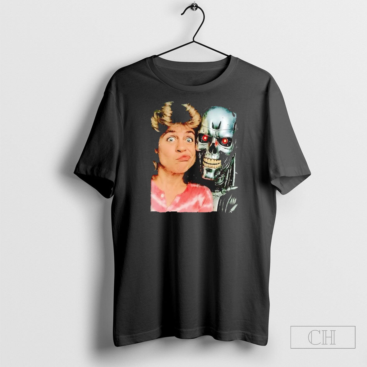 Official The Terminator And Sarah Connor Selfie Sweater