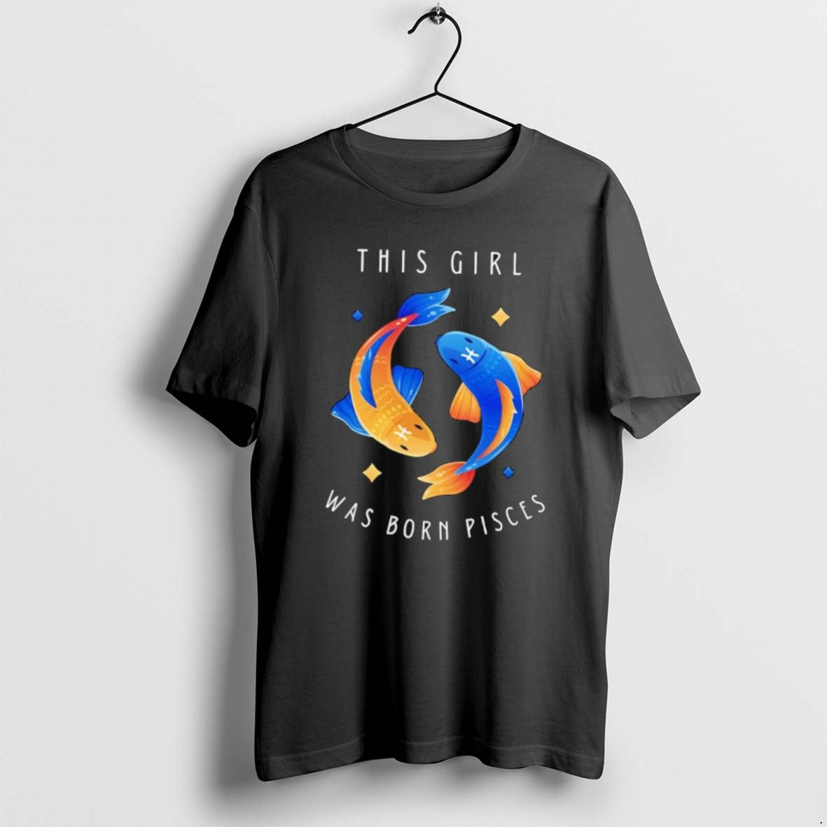 Official This Girl Was Born Pisces Fishes - clothing by TeeHivey.com