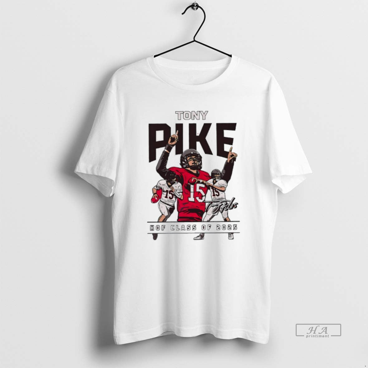 Official Tony Pike Hof Class Of 2025 Signature - clothing by TeeHivey.com