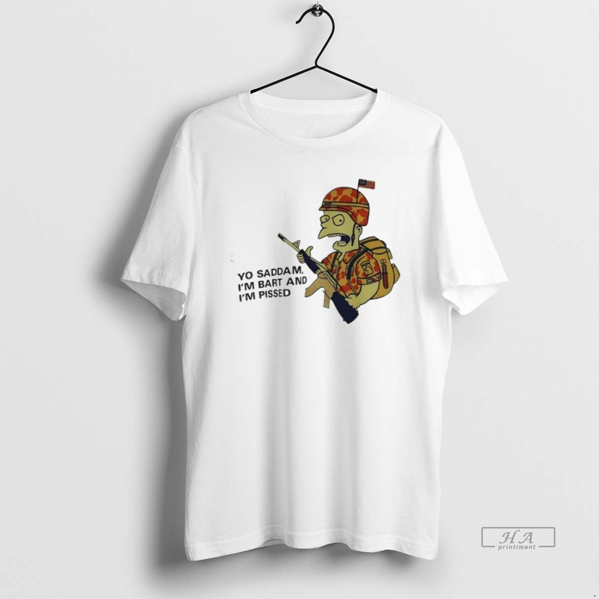 Official Trendy Bart Soldier Yo Saddam Im Bart And Im Pissed - clothing by TeeHivey.com