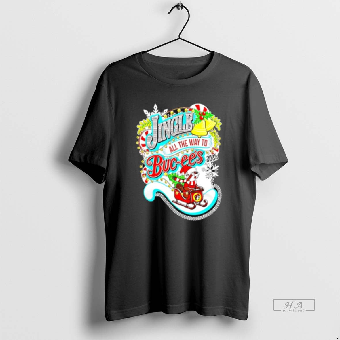 Official Trendy Buc Ees Jingle All The Way To Chirstmas 2025 - clothing by TeeHivey.com