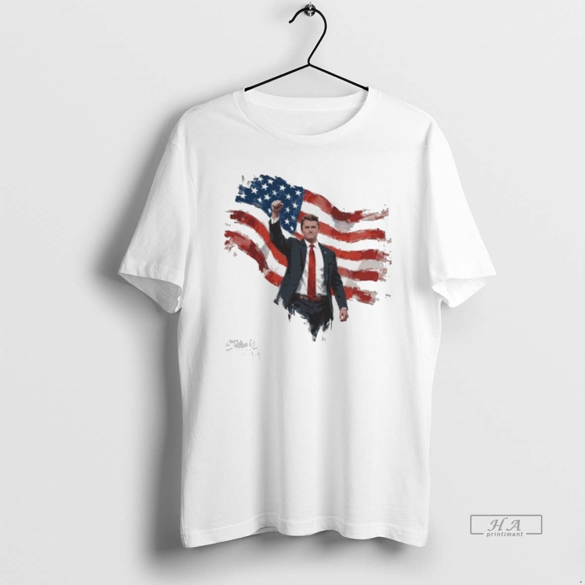 Official Trendy Charlie Kirk Patriotic Freedom American Flag - clothing by TeeHivey.com