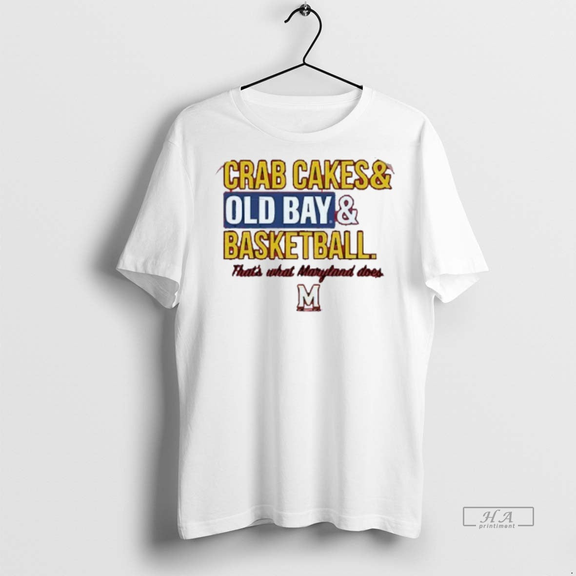 Official Trendy Crab Cakes And Old Bay Basketball Thats What Maryland Terrapins Does Mens White - clothing by TeeHivey.com