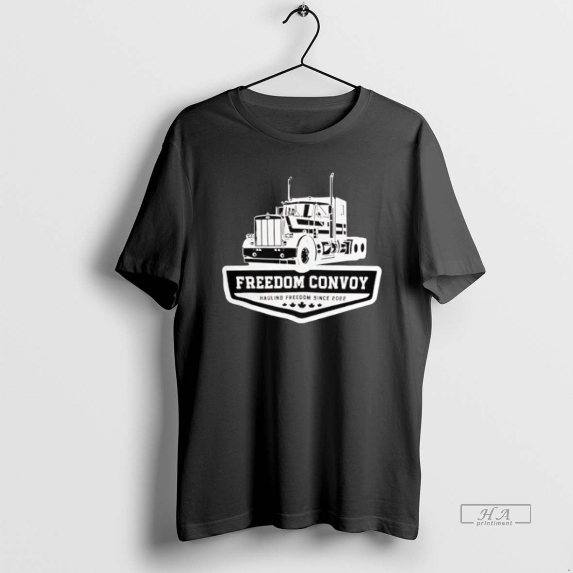 Official Trendy Freedom Convoy Hauling Freedom Since 2022 - clothing by TeeHivey.com
