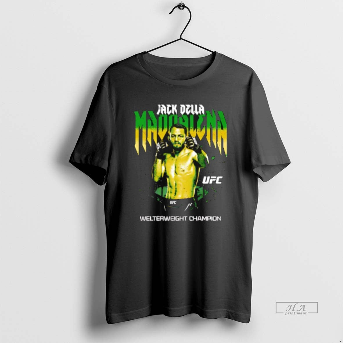 Official Trendy Jack Della Maddalena Fighter Welterweight Champion Pose - clothing by TeeHivey.com