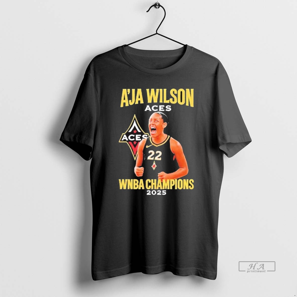 Official Trendy Las Vegas Aces Aja Wilson Wnba Champions 2025 Graphic - clothing by TeeHivey.com