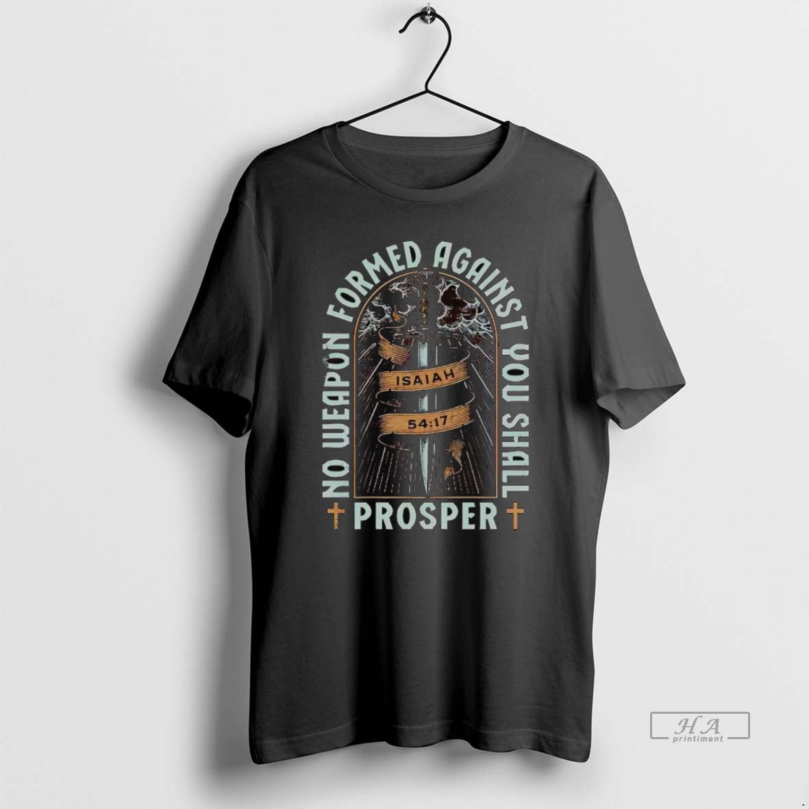 Official Trendy No Weapon Formed Against You Shall Prosper Isaiah 54 17 - clothing by TeeHivey.com