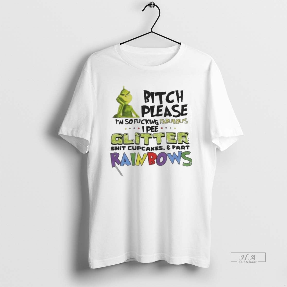 Official Trendy The Grinch Bitch Please Im So Fucking Fabulous Glitter Shit Cupcakes And Fart - clothing by TeeHivey.com