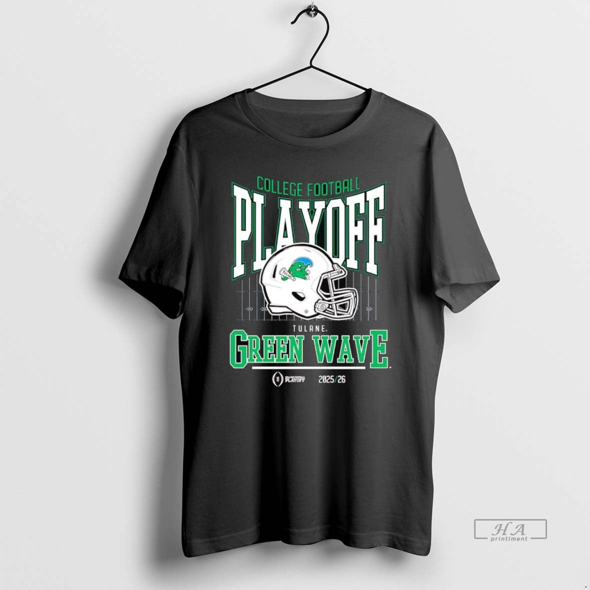 Official Tulane Green Wave 2025 26 College Football Playoff Cfp Helmet - clothing by TeeHivey.com