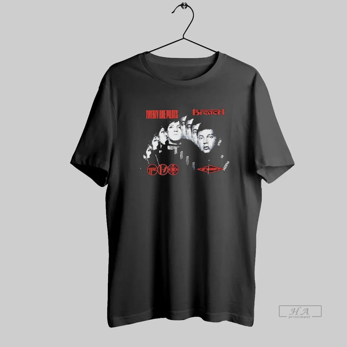 Official Twenty One Pilots Breach Faces - clothing by TeeHivey.com